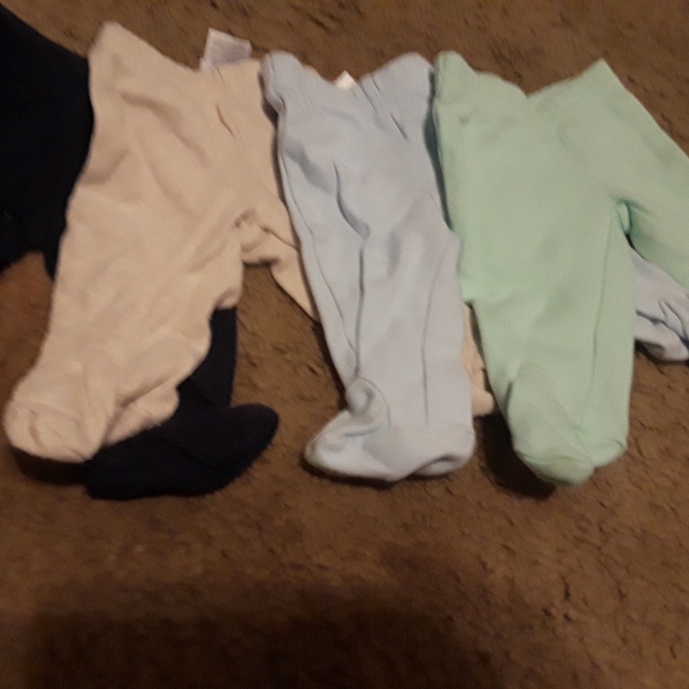 Preemie Footed Pants